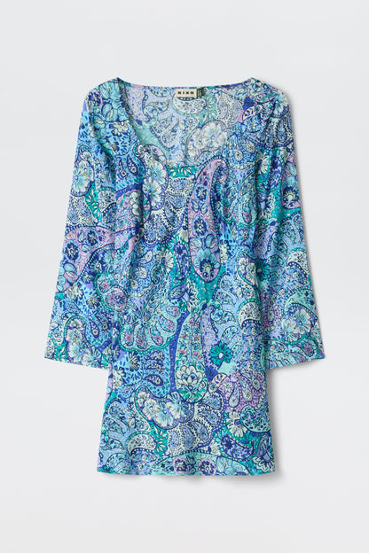 Dulce - Paisley Floral Blue