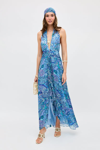 Alaina - Paisley Floral Blue