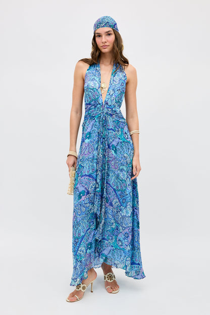 Alaina - Paisley Floral Blue