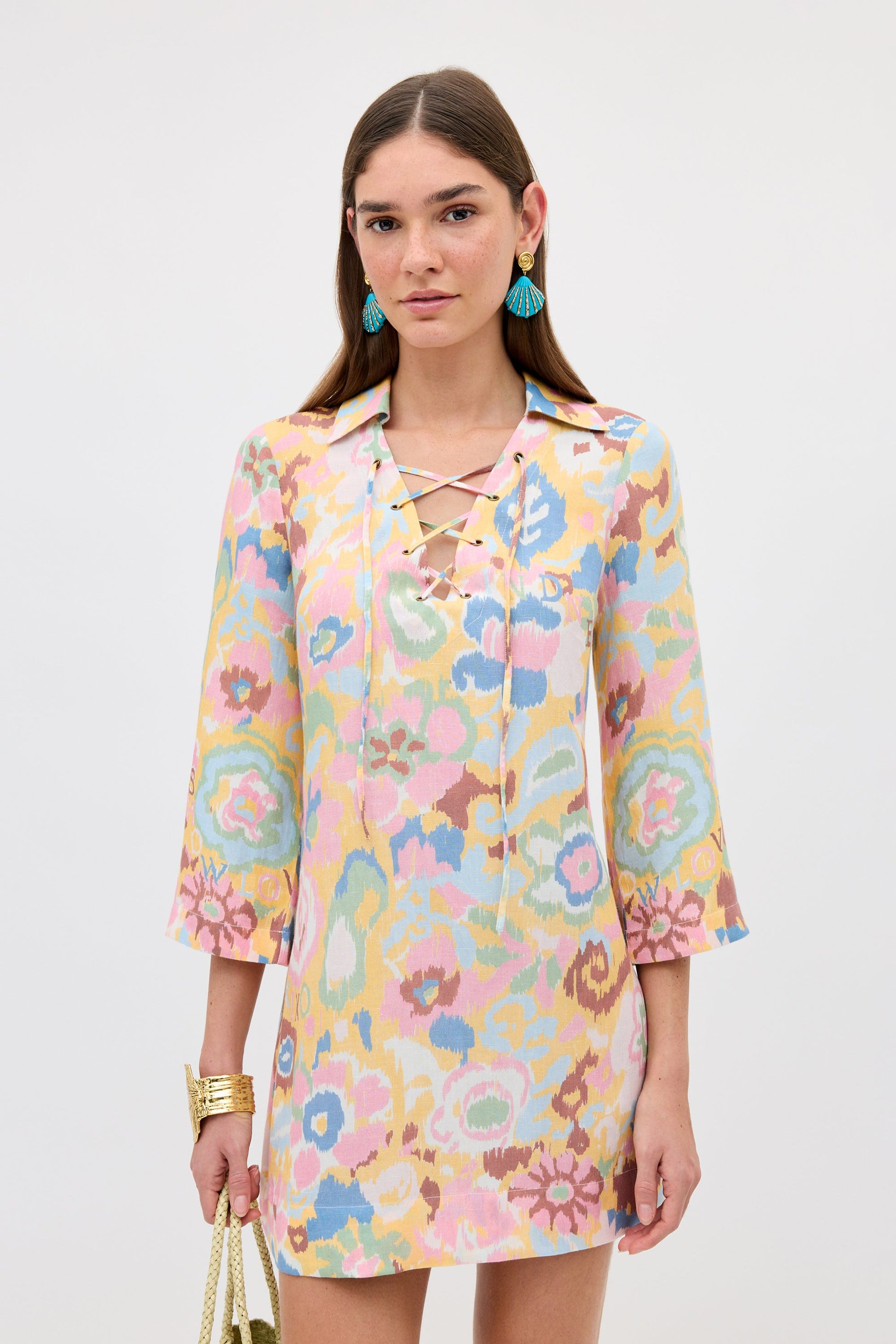 Lucien - Ikat Bloom Yellow