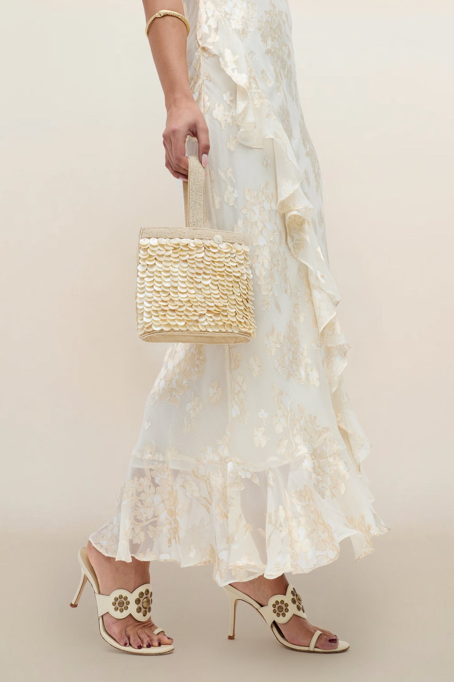 Meadow -  Bouquet Devoré Cream