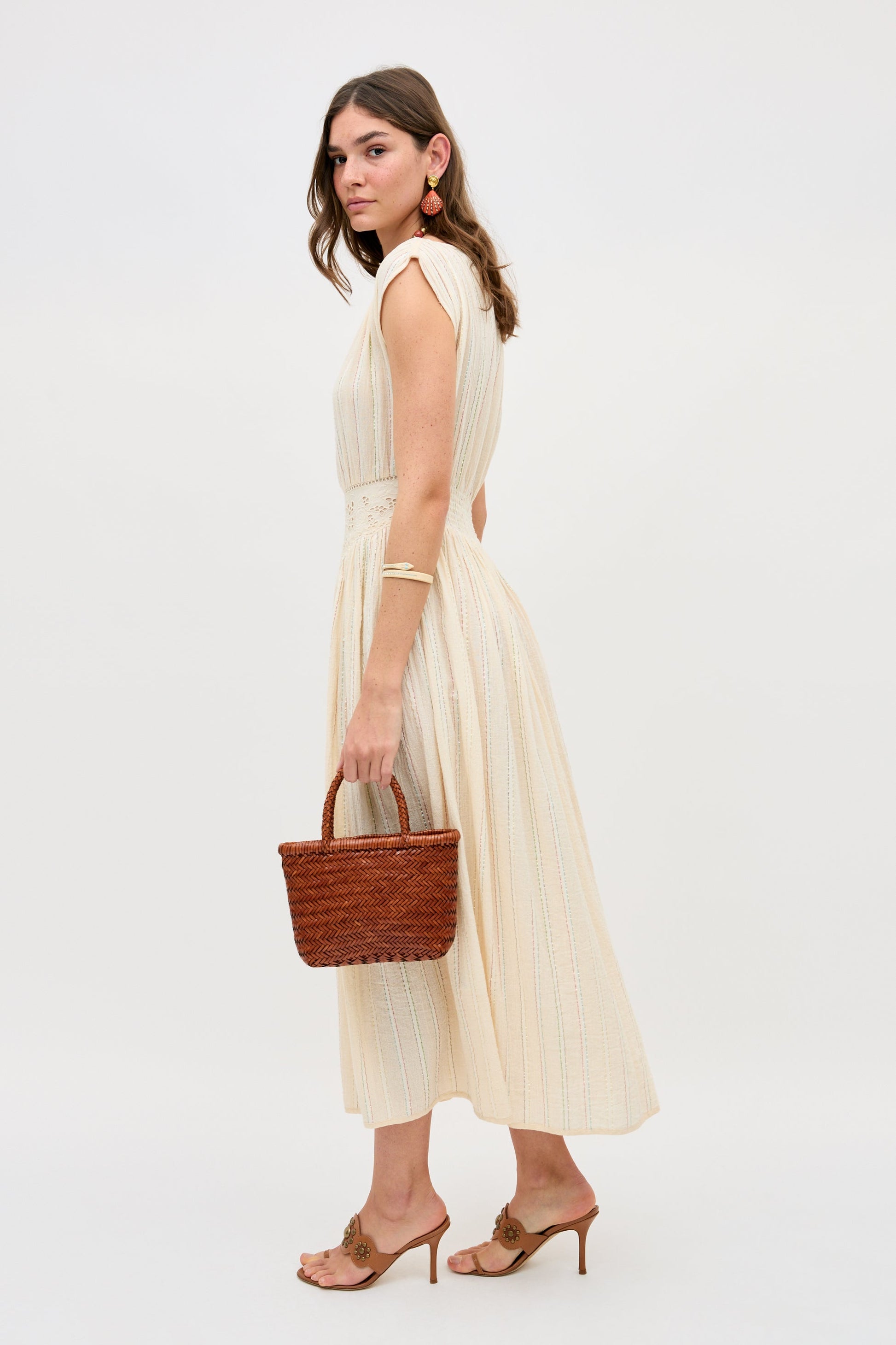 Alayah - Sienna Lace Embroidery Cream