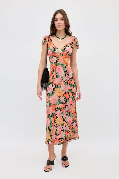 Cathy - Chelsea Floral Black