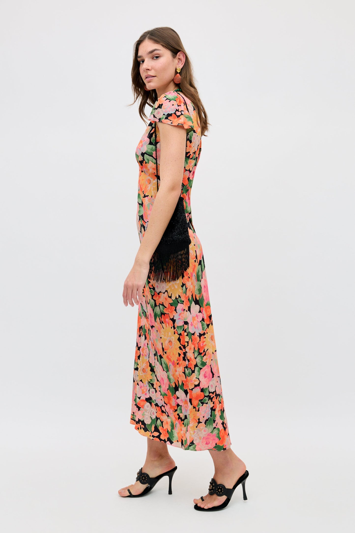 Cathy - Chelsea Floral Black