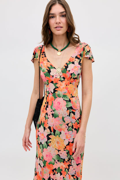 Cathy - Chelsea Floral Black