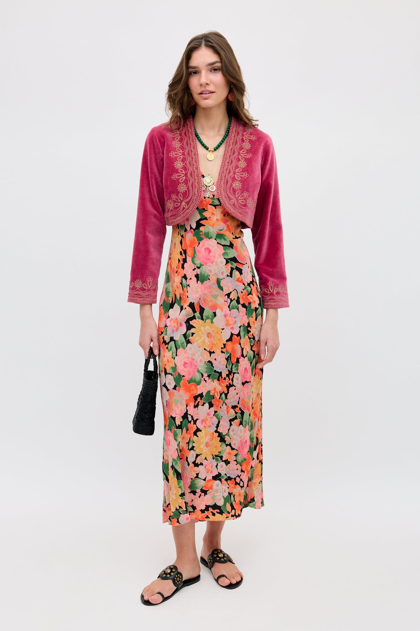 Cathy - Chelsea Floral Black