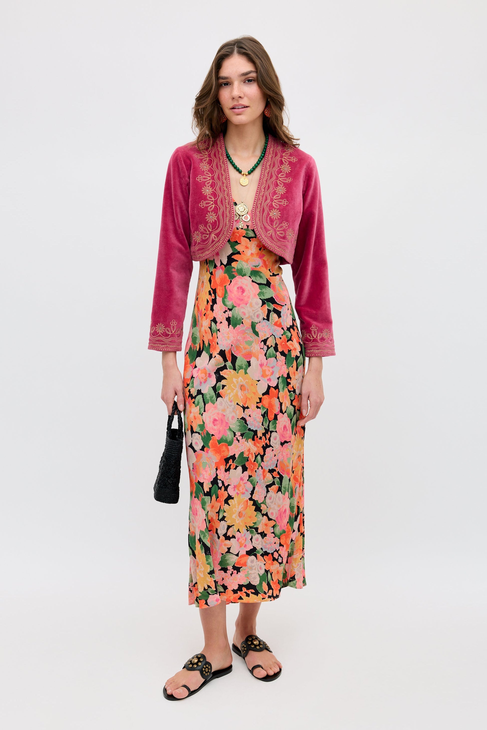 Cathy - Chelsea Floral Black