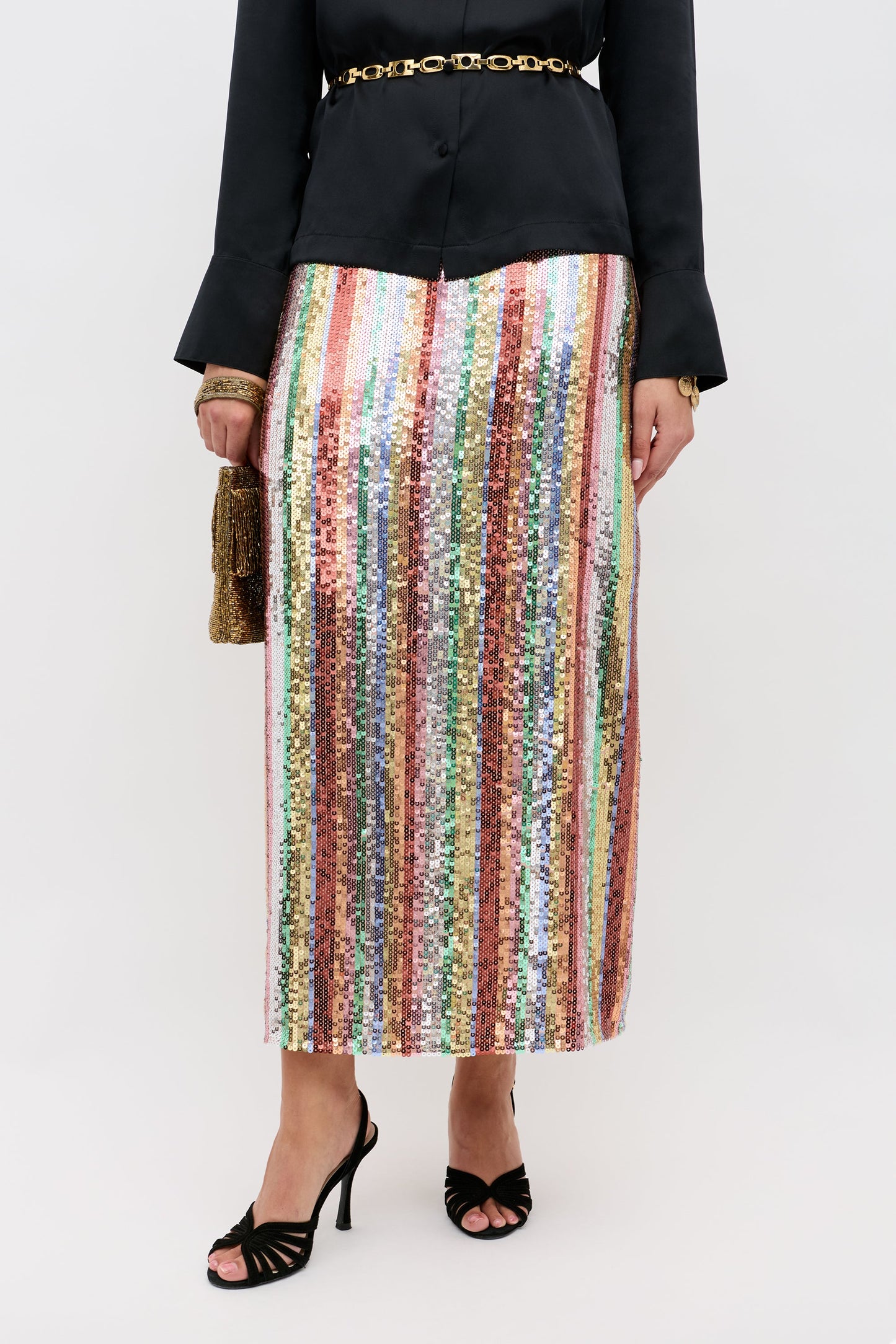 Kelly  -  Dixie Stripe Embellishment Multi