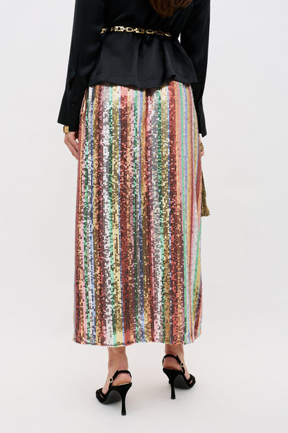 Kelly  -  Dixie Stripe Embellishment Multi