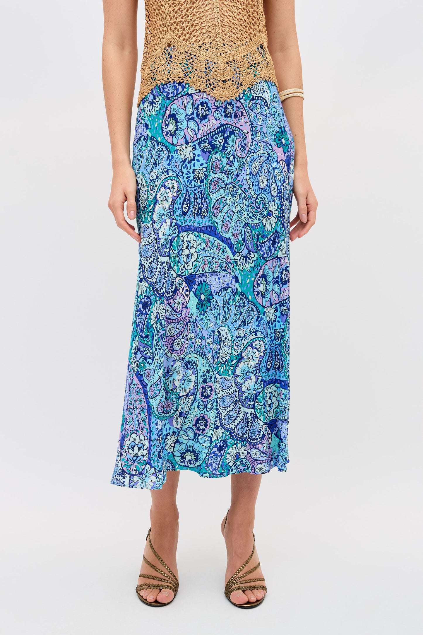 Kelly - Paisley Floral Blue