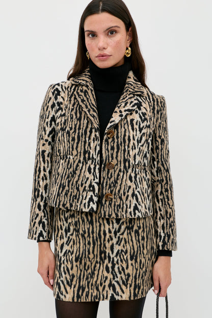 Leila - Bohemia Leopard Brown
