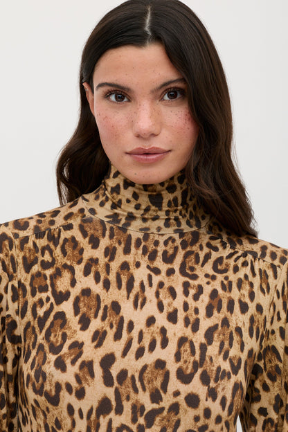 Suki - Mila Leopard Brown
