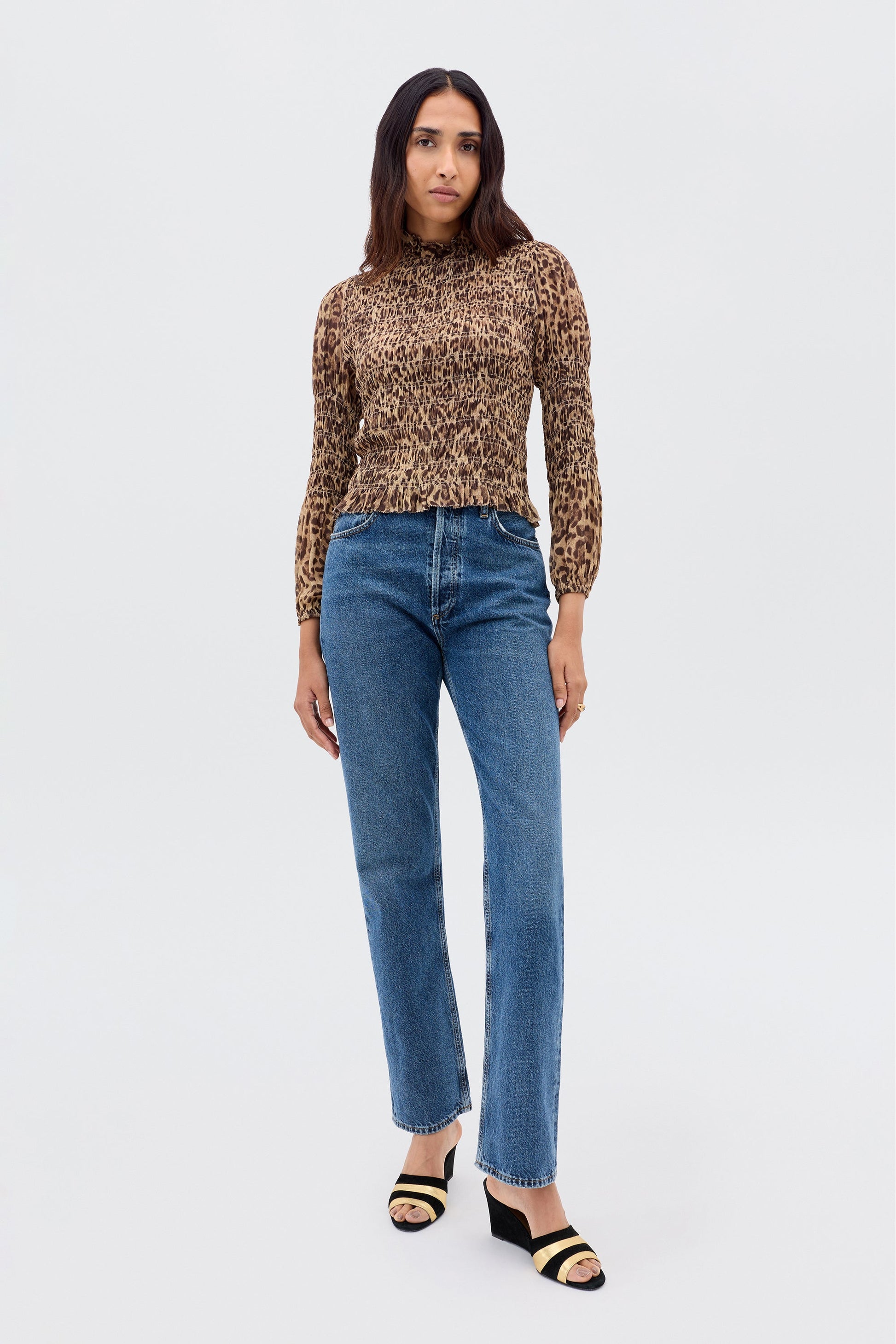 Gardenia - Mila Leopard Brown
