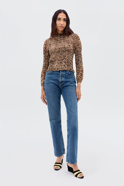 Gardenia - Mila Leopard Brown