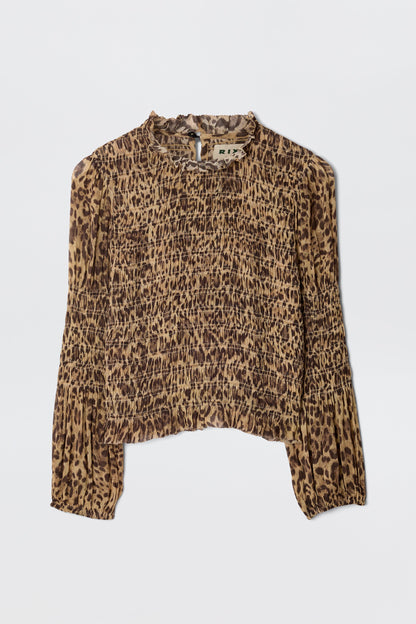 Gardenia - Mila Leopard Brown