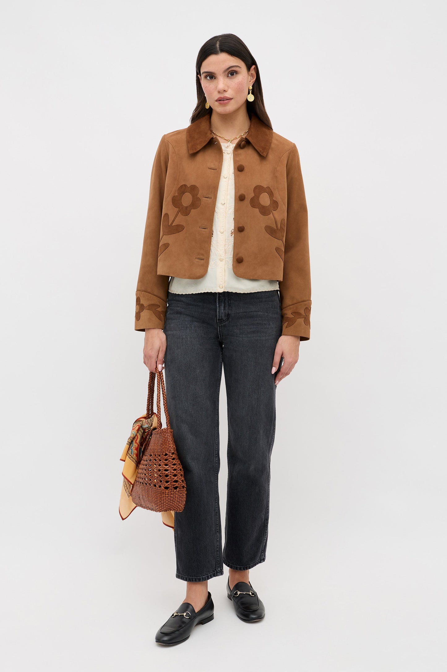 Faela -  Rosalie Embroidery Shell