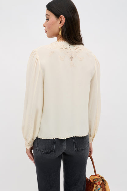 Faela -  Rosalie Embroidery Shell