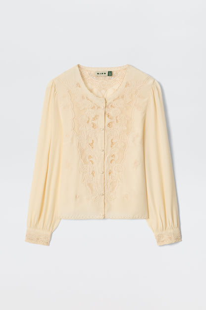 Faela -  Rosalie Embroidery Shell