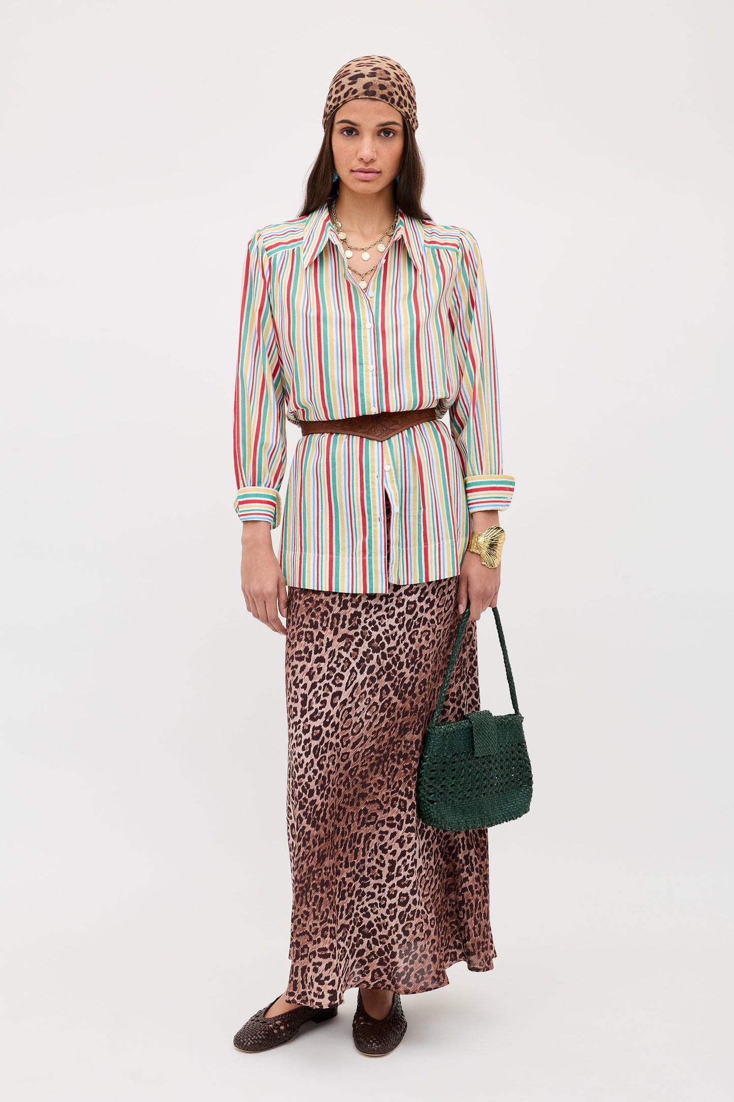 Ashlynn - Maxime Stripe Ivory