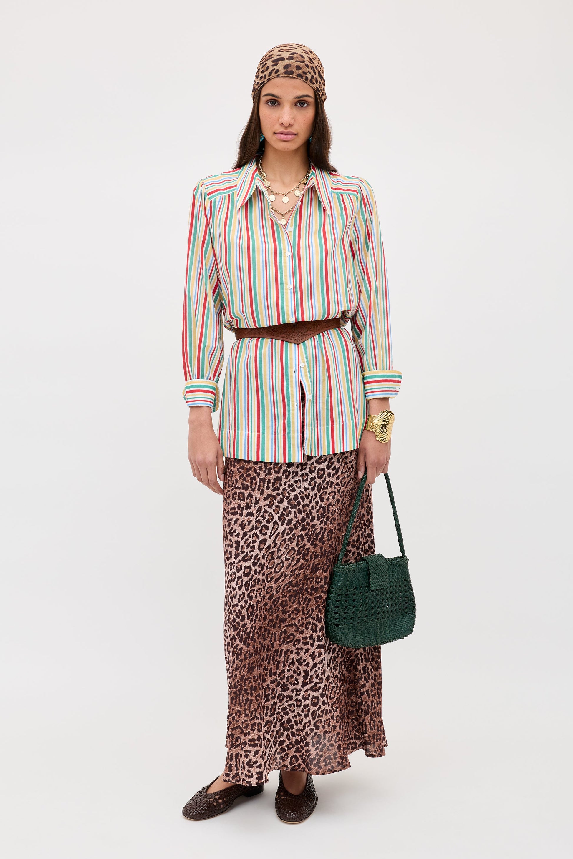 Ashlynn - Maxime Stripe Ivory
