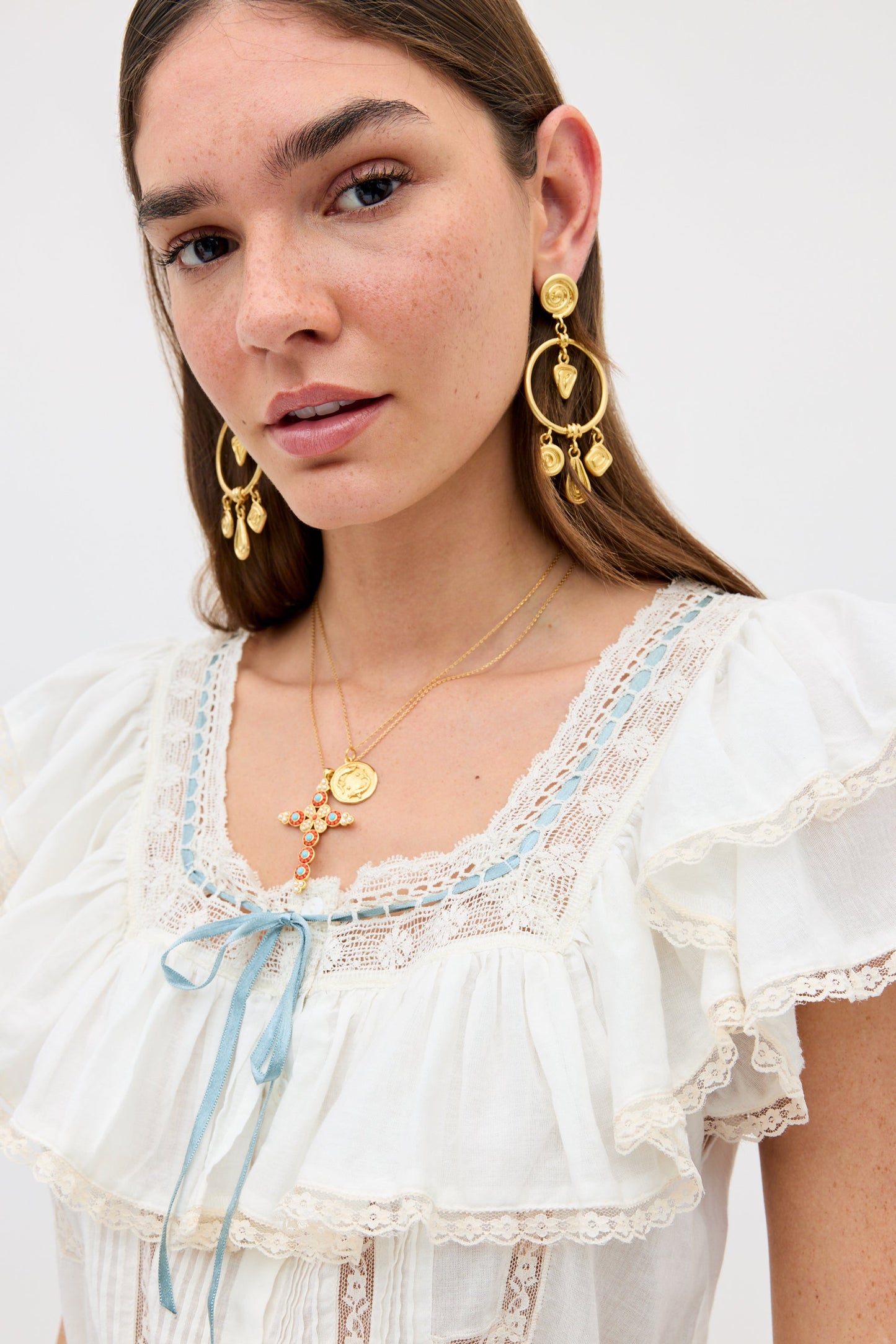 melisa top ivory