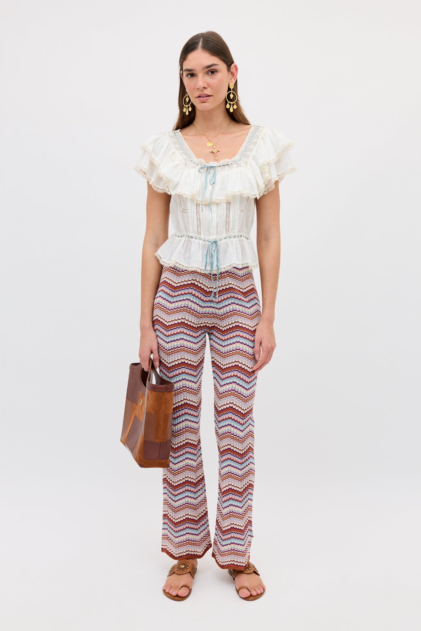 melisa top ivory