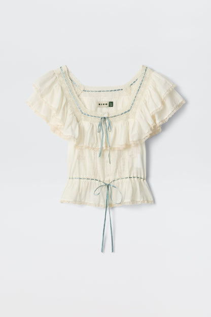 melisa top ivory