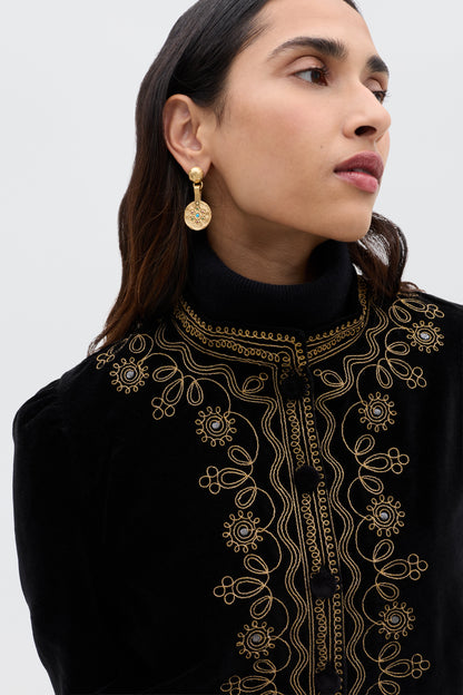 Denver - Soutache Black