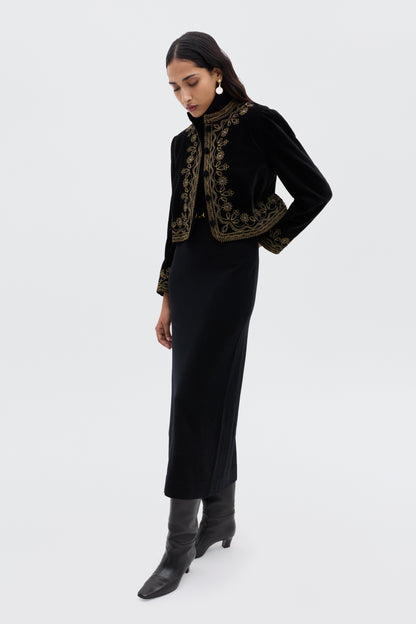 Denver - Soutache Black