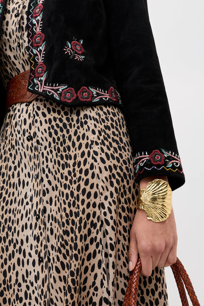 Oliwia - Roselle Embellishment Black