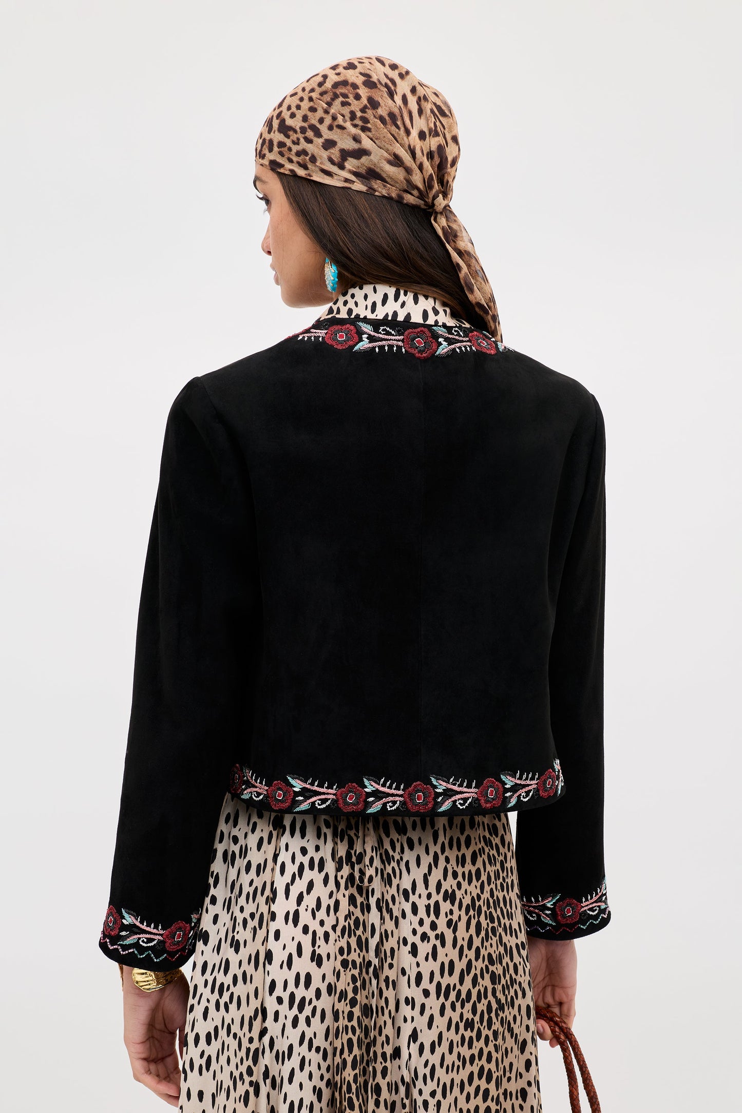 Oliwia - Roselle Embellishment Black