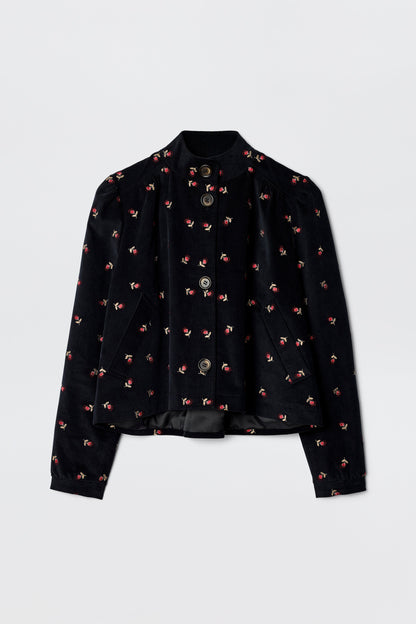 Nyla - Dandy Embroidery Deep Navy