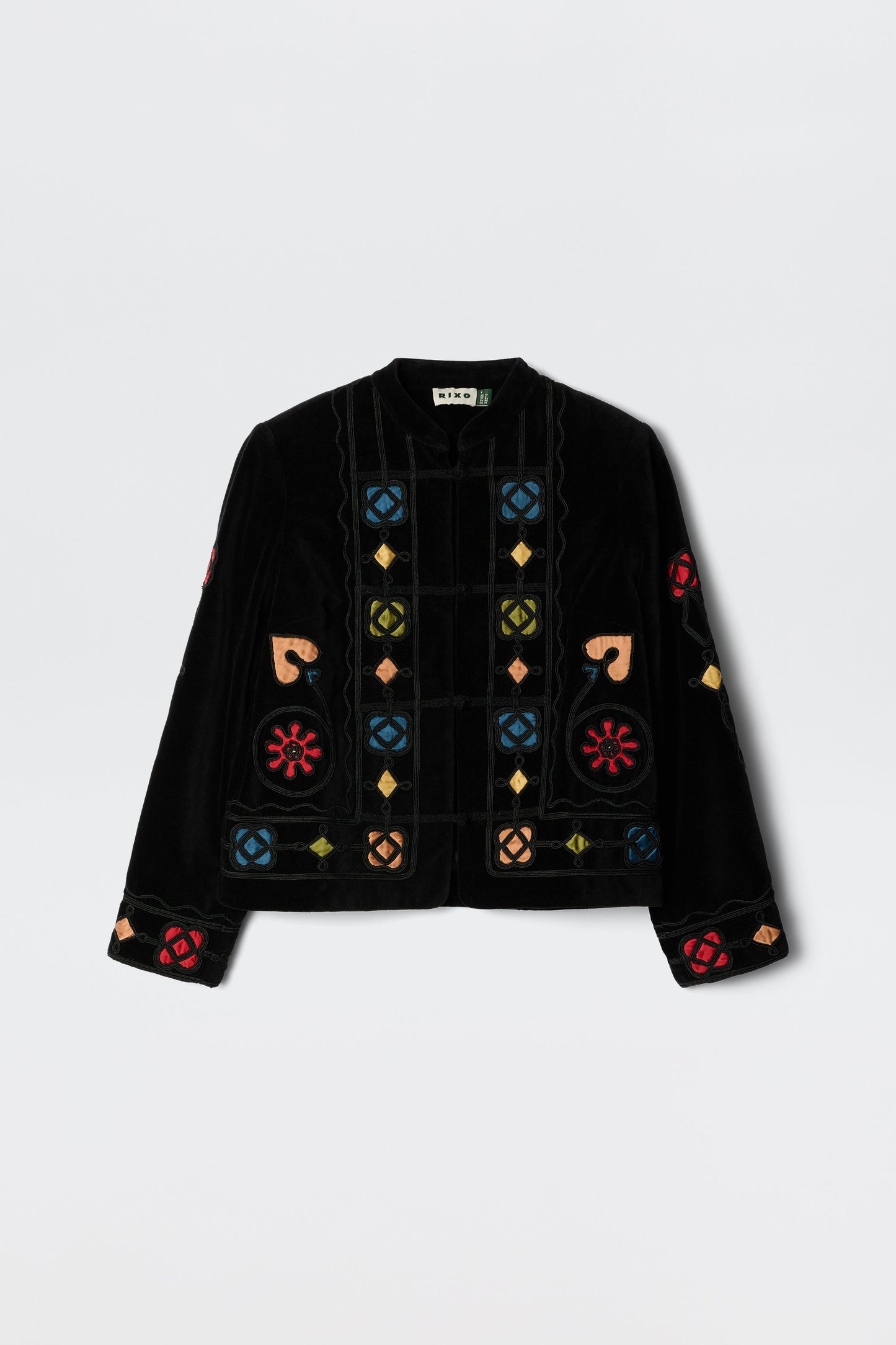 Viktoria  -  Serino Applique Black