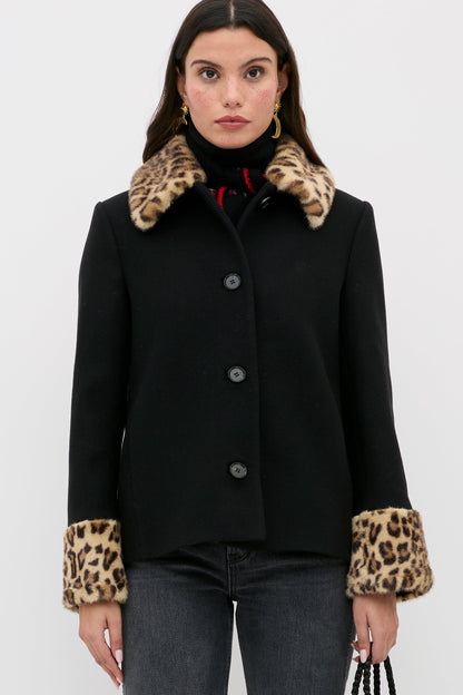 Aldith  -  Marla Leopard Black