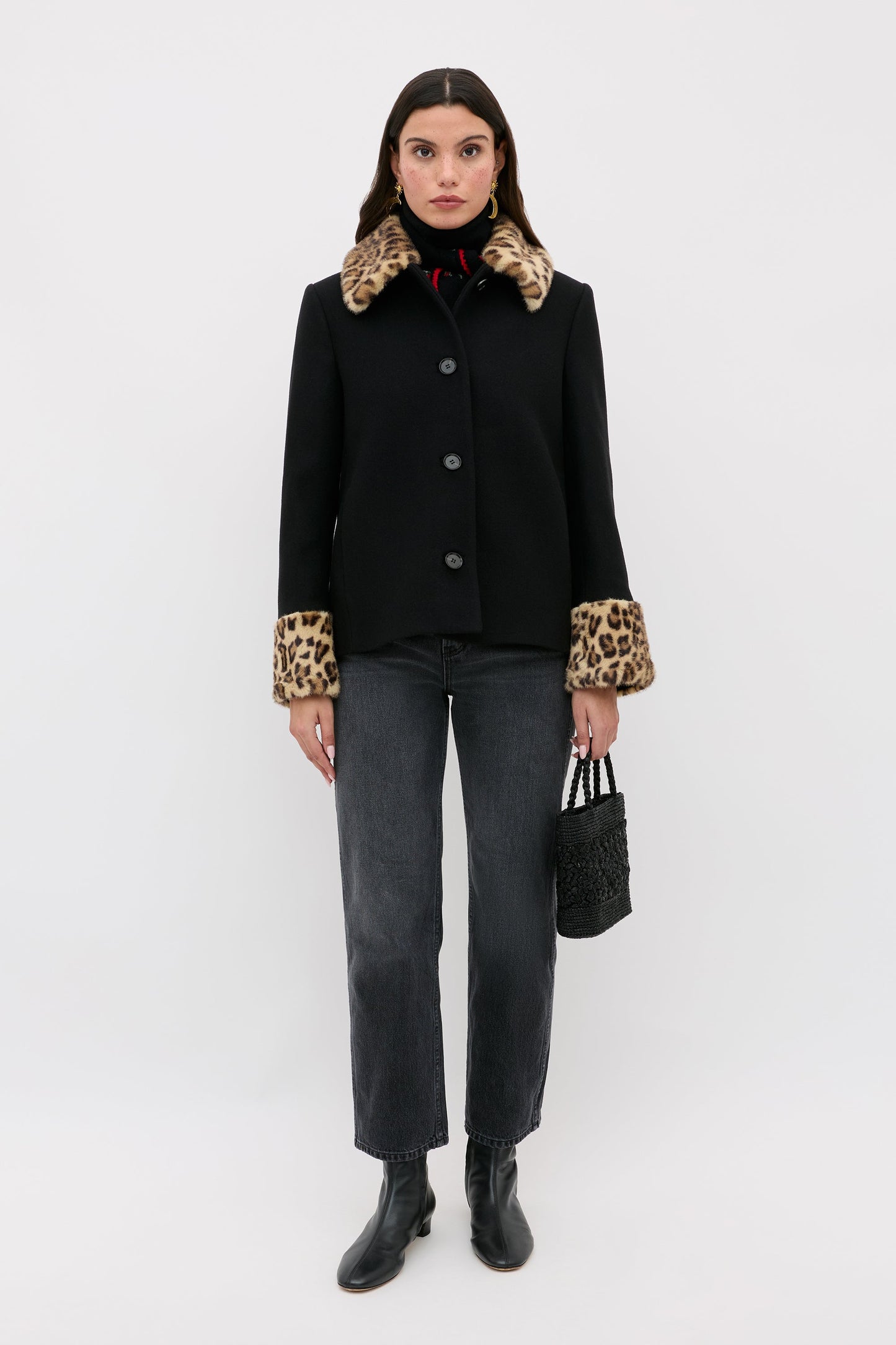 Aldith  -  Marla Leopard Black