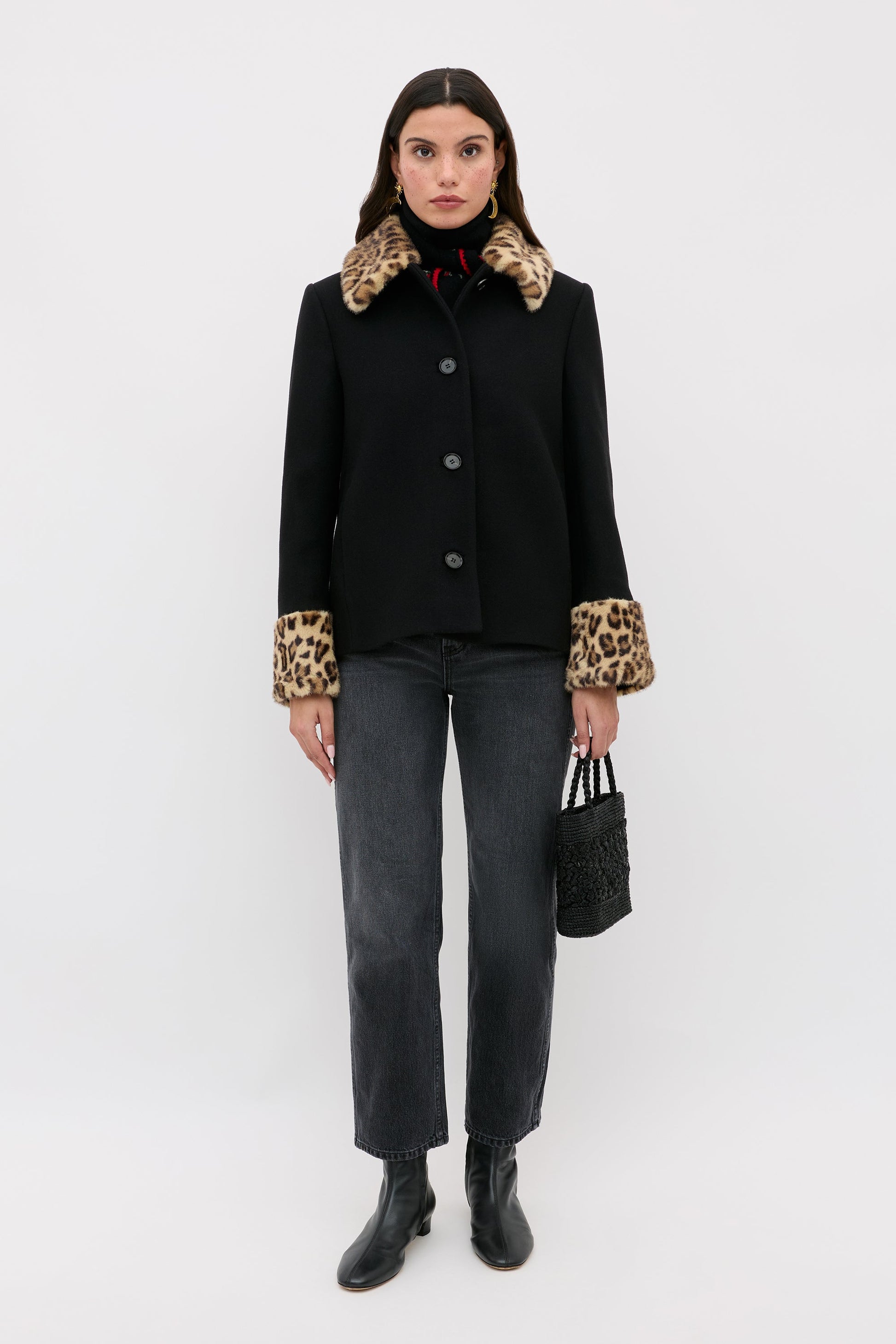 Aldith  -  Marla Leopard Black