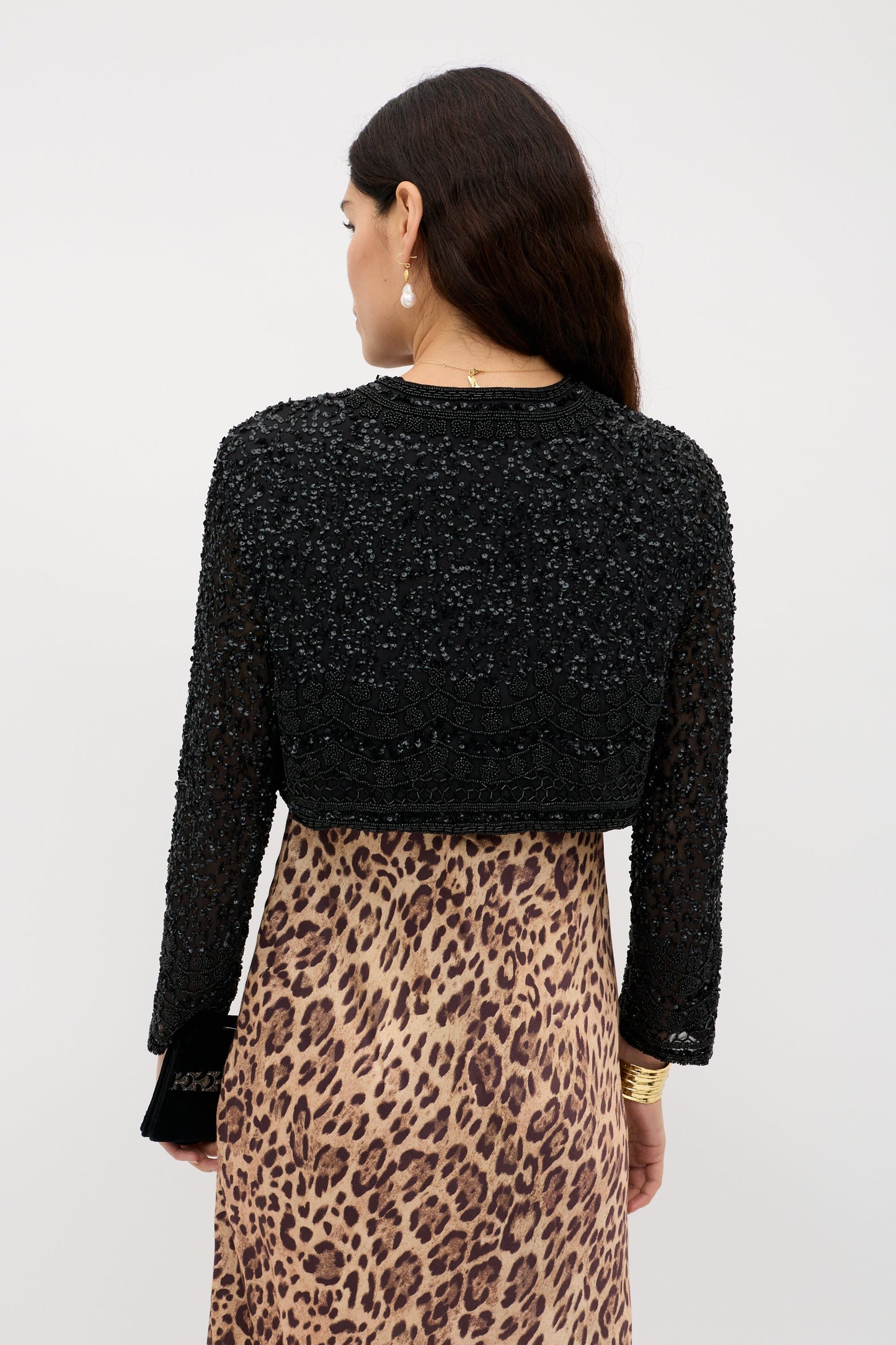 Cliona  -  Deco Embellishment Black