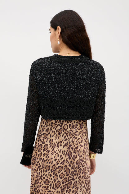 Cliona  -  Deco Embellishment Black