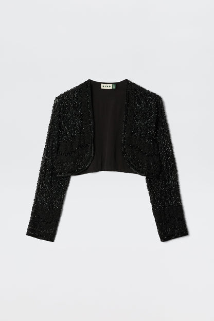 Cliona  -  Deco Embellishment Black