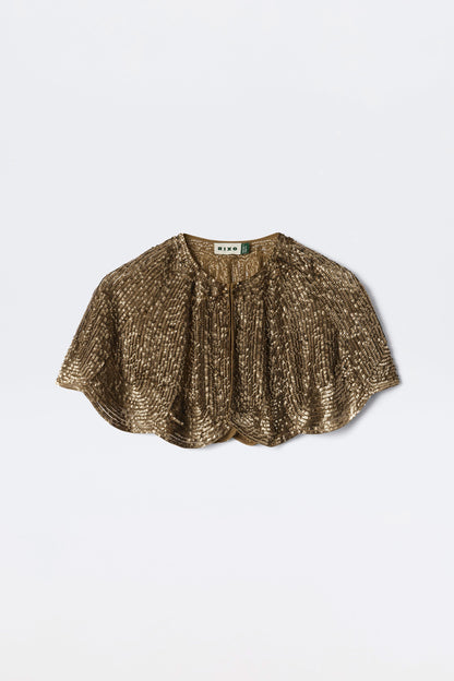 Evienne  -  Art Deco Embellishment Antique Gold