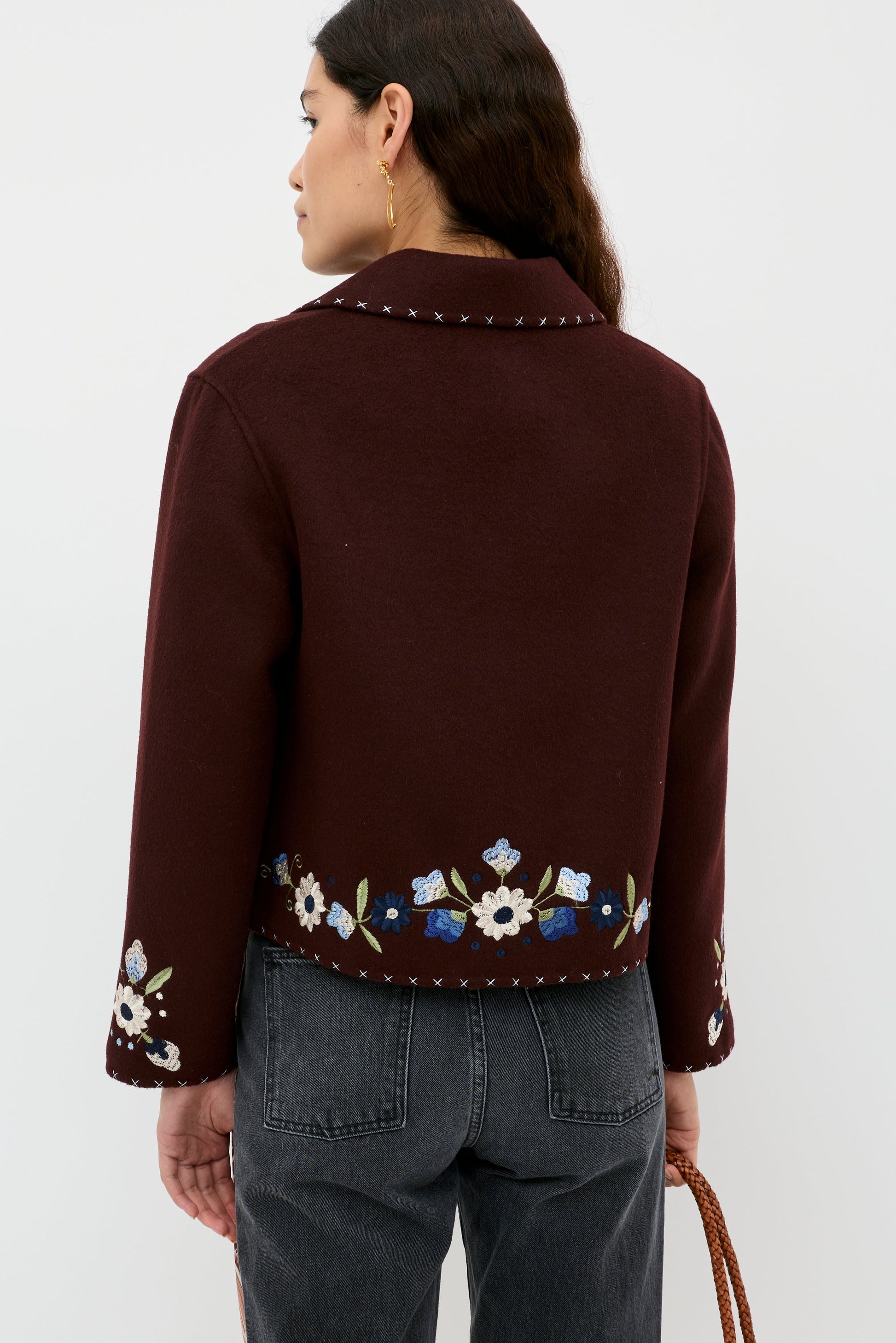 Jude - Bliss Embroidery Brown