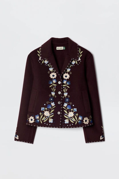 Jude - Bliss Embroidery Brown