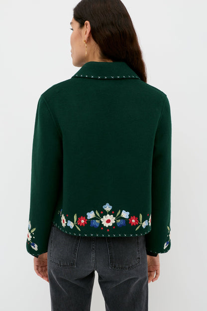 Jude - Bliss Embroidery Green