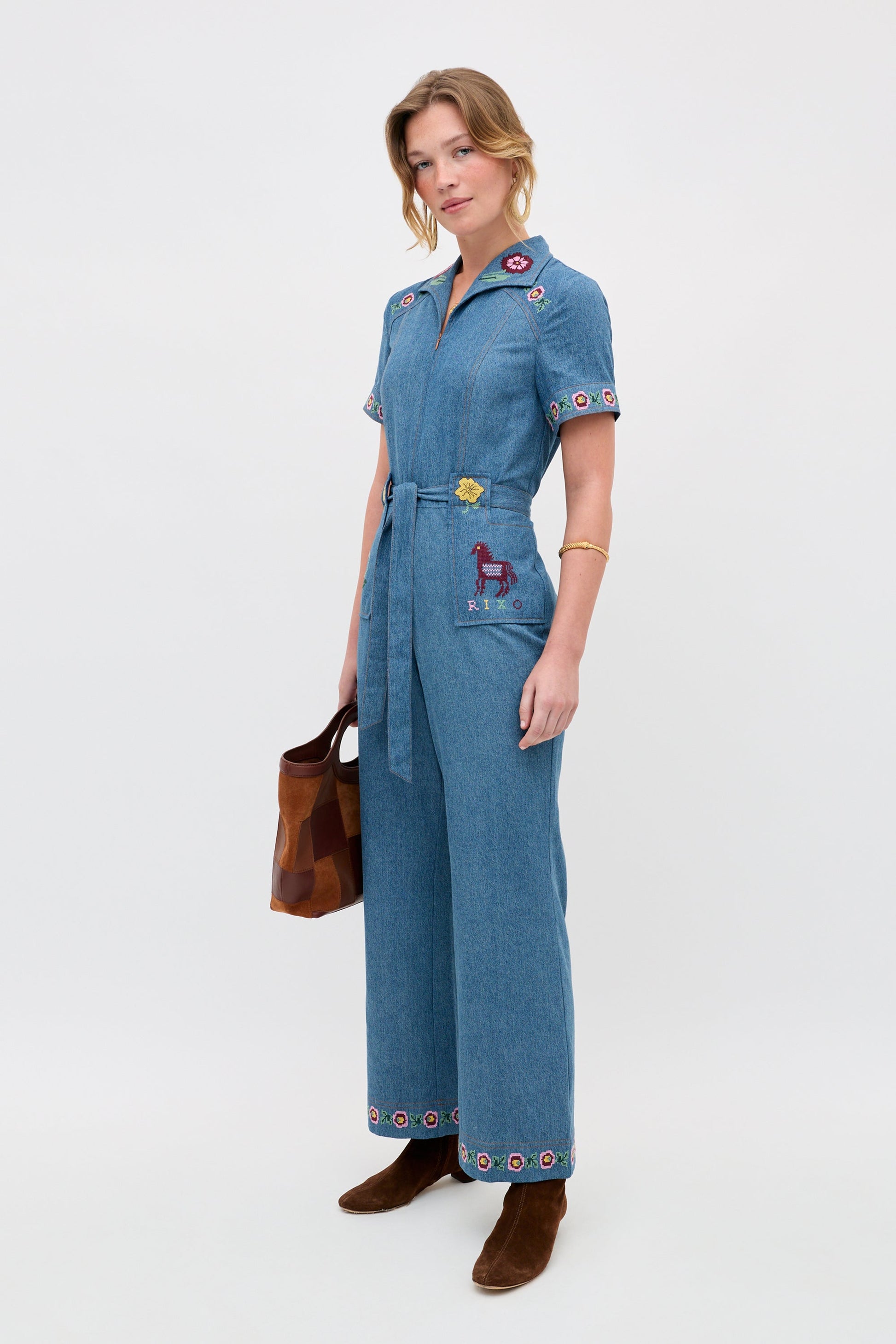 Briana - Juliette Embroidery Blue