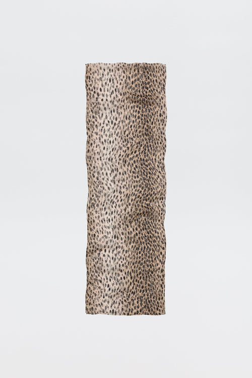 Julien Scarf Antelope Spot Black
