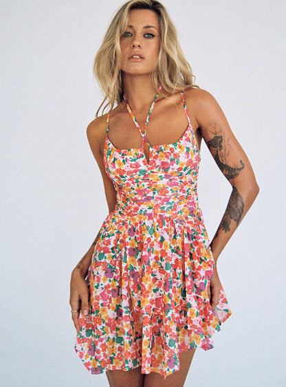 Barrett Mini Dress Multi Floral