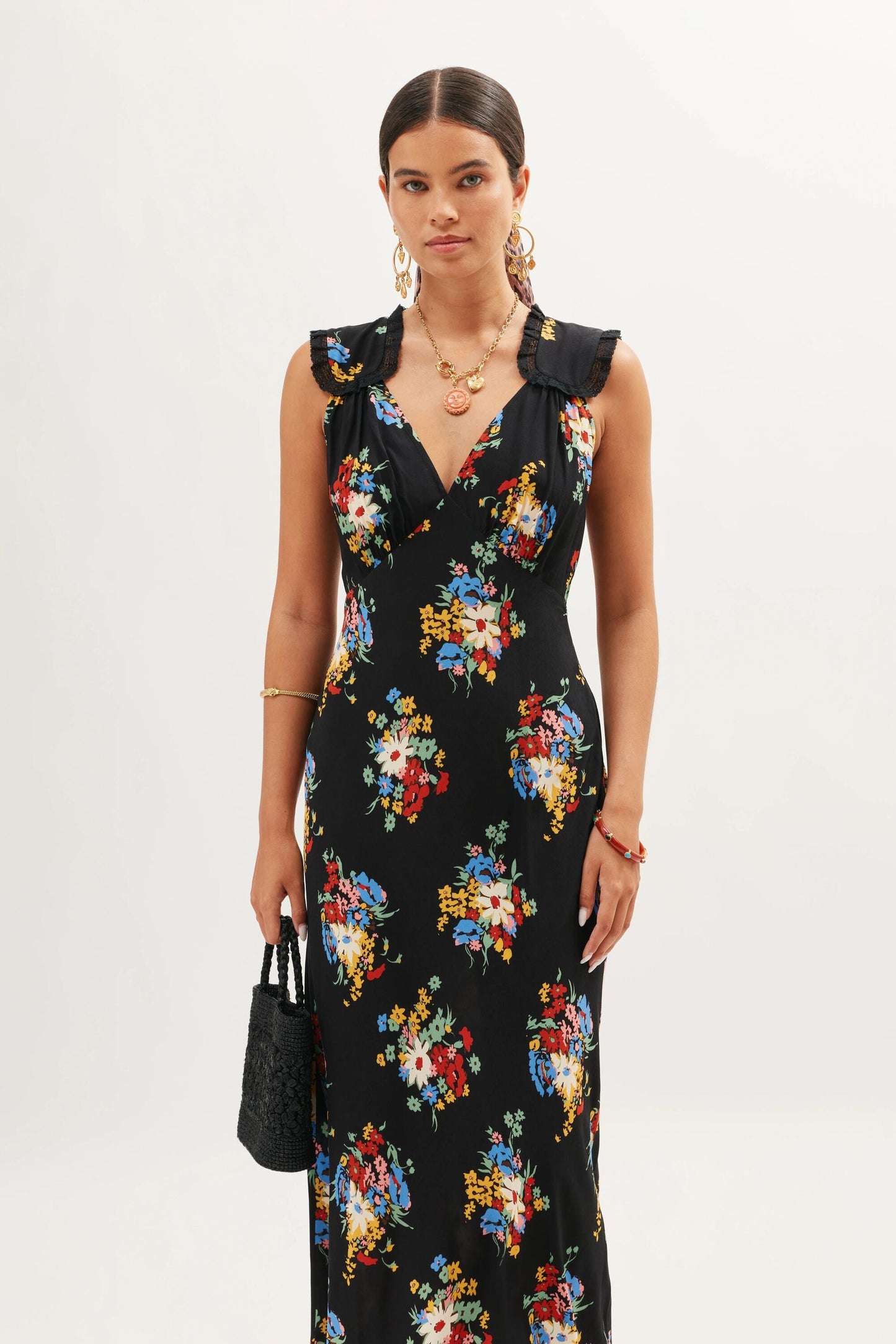 Chessie  -  Darcie Floral Black