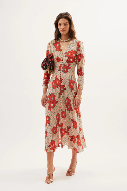 Katie  -  Milos Floral Cream