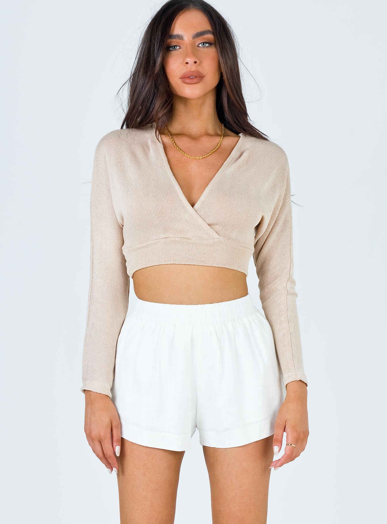 Beach House Shorts White
