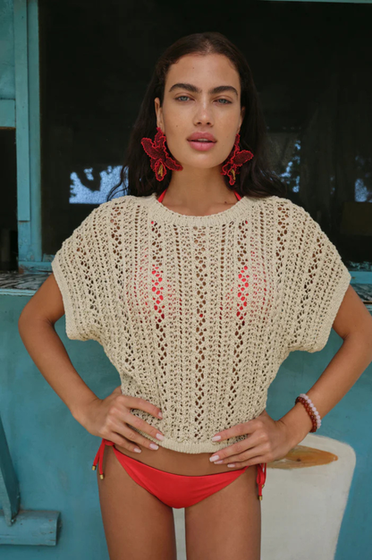 Ballast Crochet Sweater Top